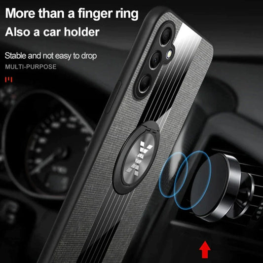 Luxury Plexiglass Invisible X Ring Case - Samsung