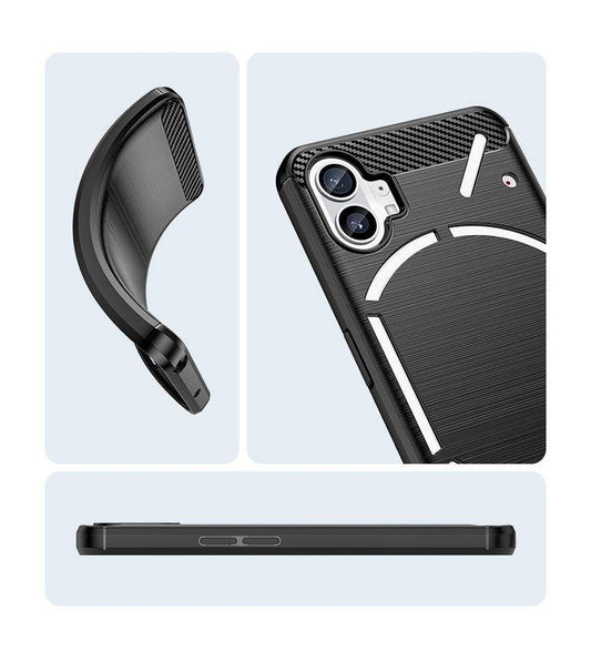 Premium Brushed Texture Soft Case - Nothing