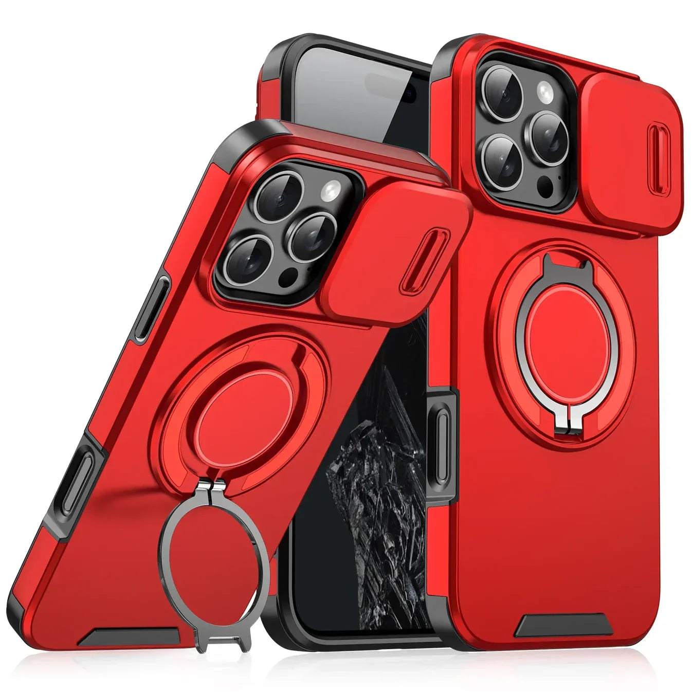 Wave Shield Ring Case