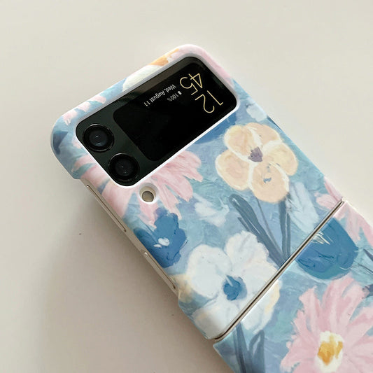 Blossom Blue Dream Samsung Flip Case