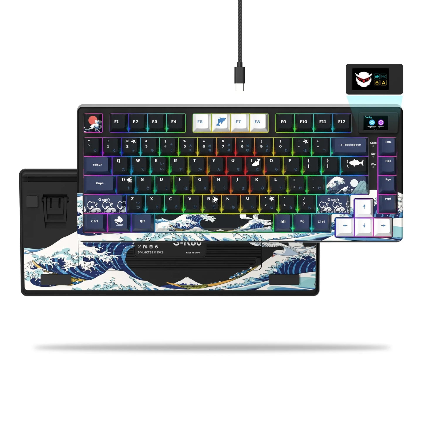 womier SK80 Gasket Mounted Mechanical Keyboard