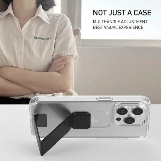 Magnetic Wrist Strap Stand Case - iPhone