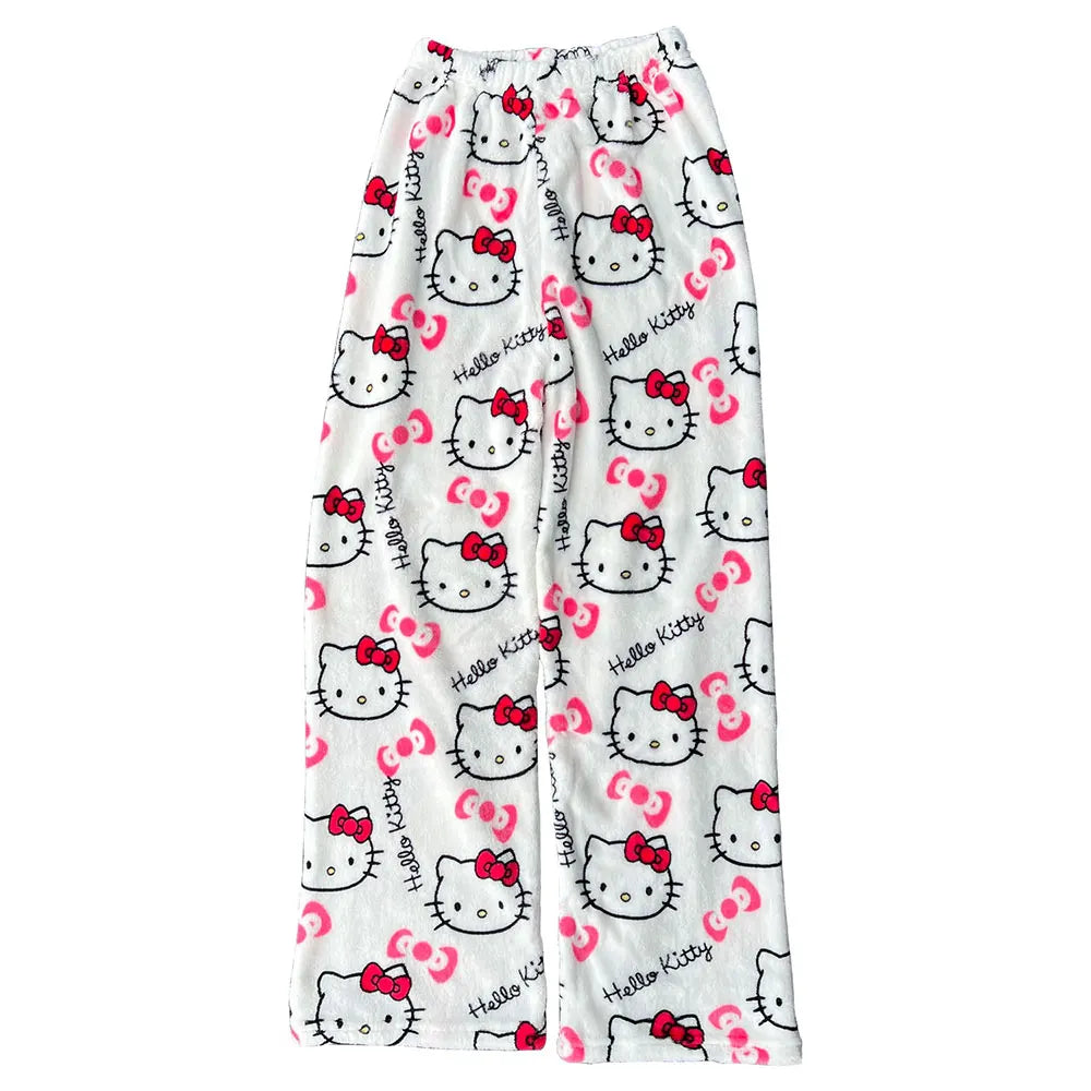 Sanrio Hello Kitty Flannel Pajamas