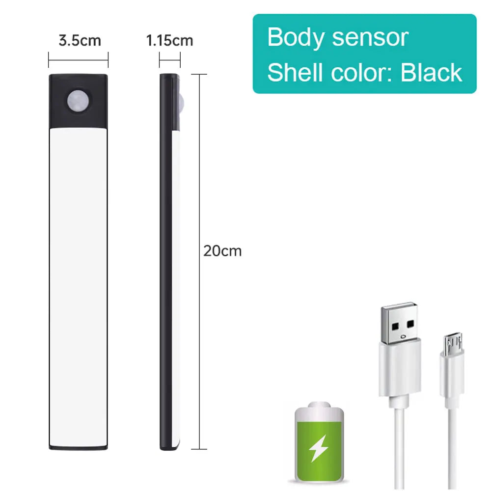 Motion Sensor Wireless Rechargeable LED Light