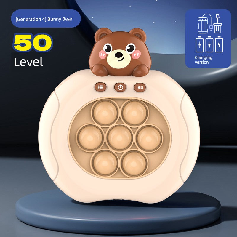 2307TA Decompression Game Machine Entrance Whac-a-Mole Compressable Musical Toy