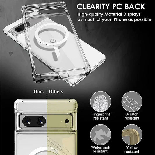 Clear Guard Wireless Magsafe Bumper Case - Google Pixel