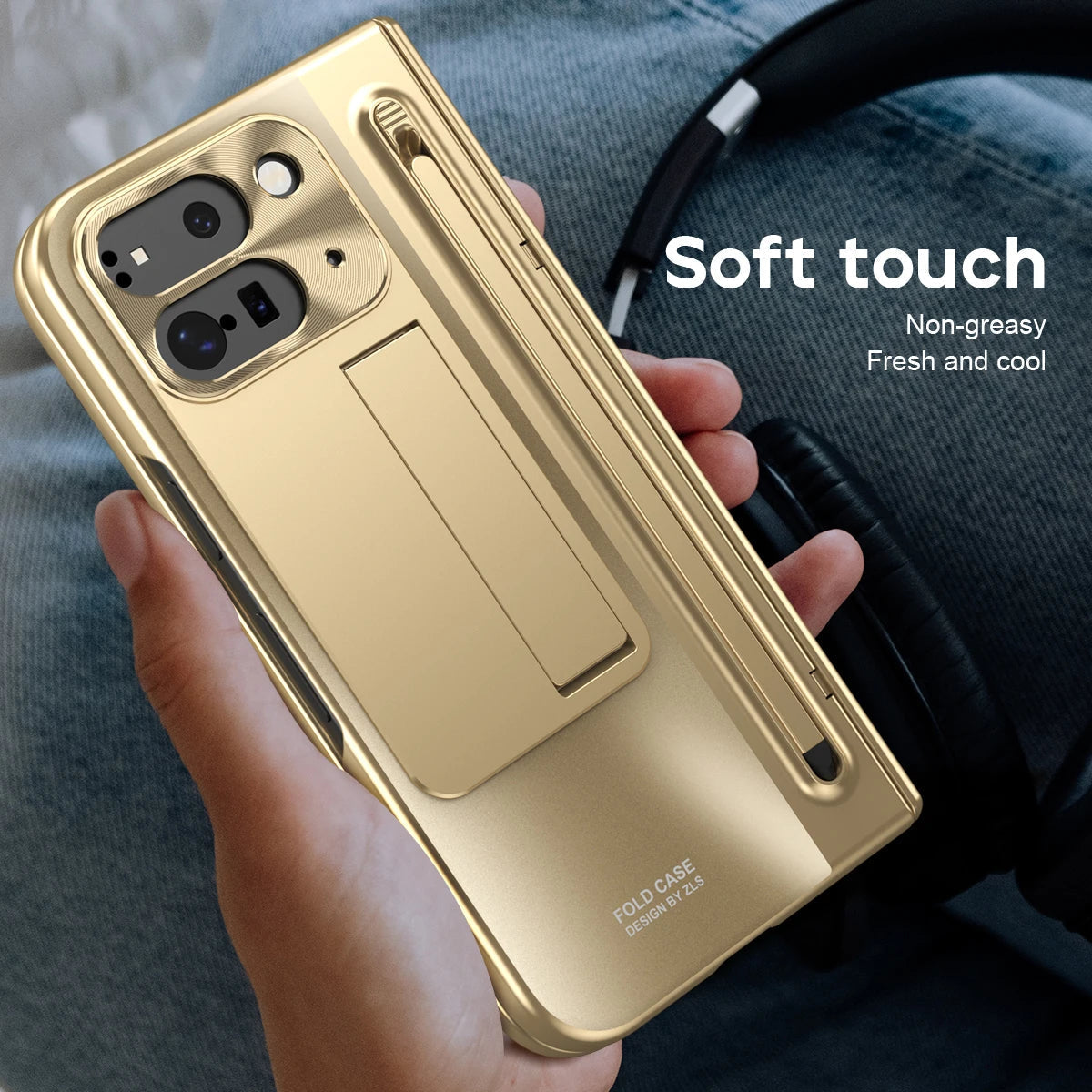 Pixel 9 Pro Fold Premium Flex Guard Case with Touch Pen