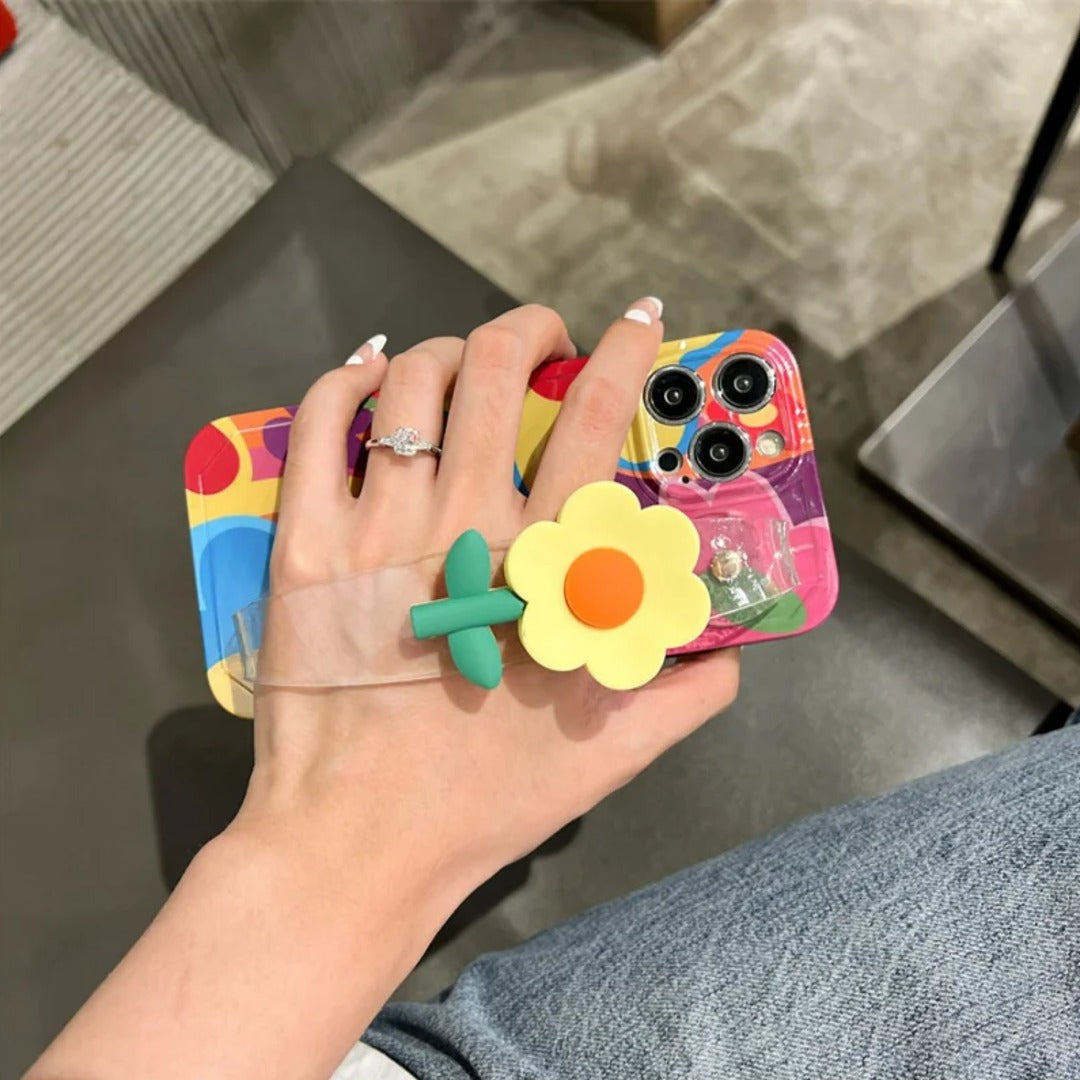 Color Splash Flower Stand Case