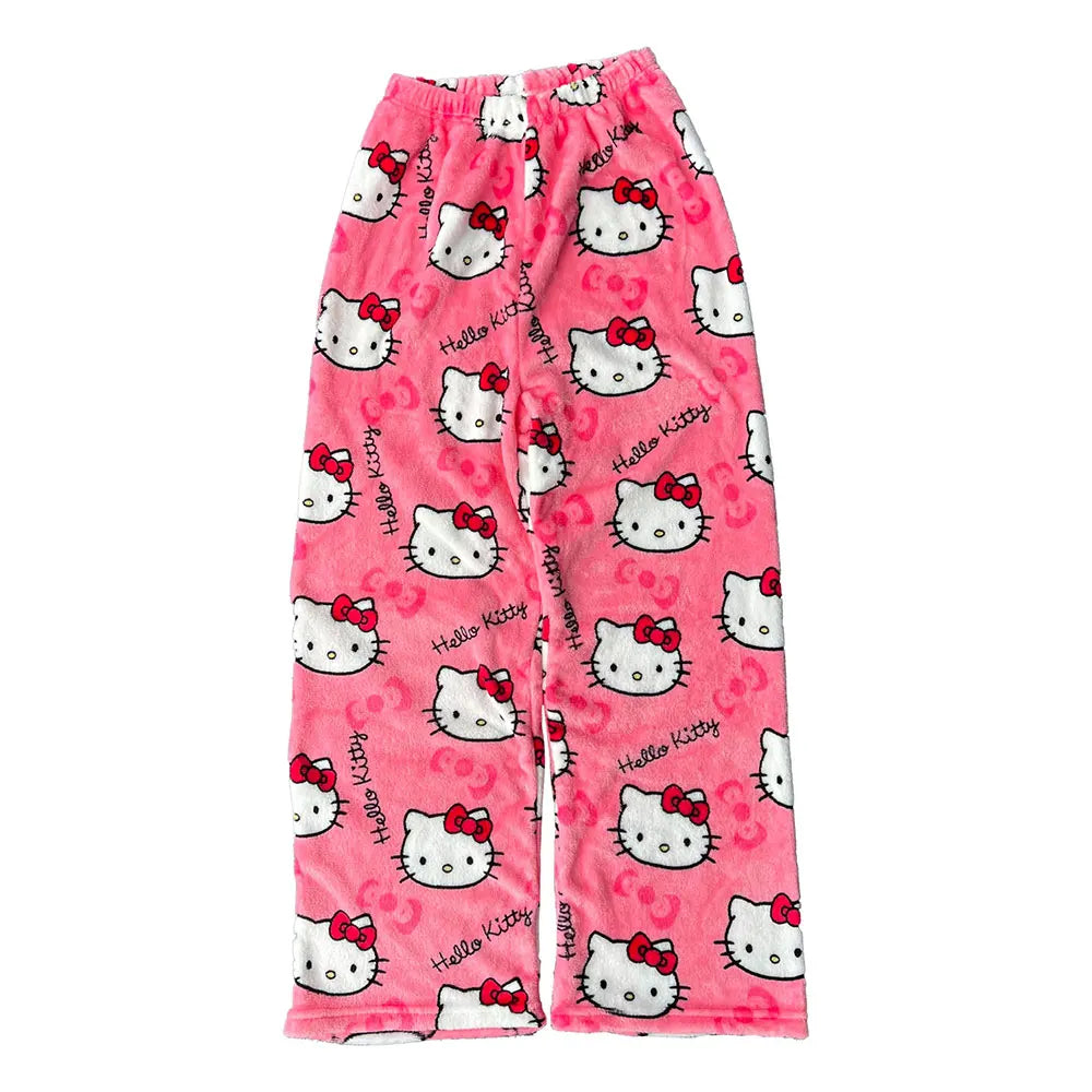Sanrio Hello Kitty Flannel Pajamas