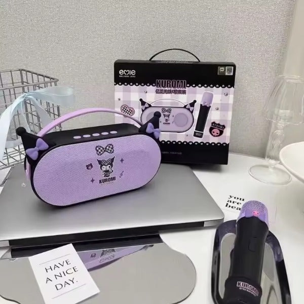Kuromi Wireless Karaoke Speaker And Microphone