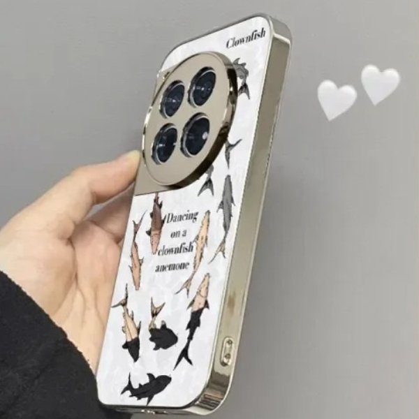 Stylish Dancing Shark Pattern Case - OnePlus