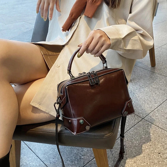 Trendy Boston Messenger Bag for Women