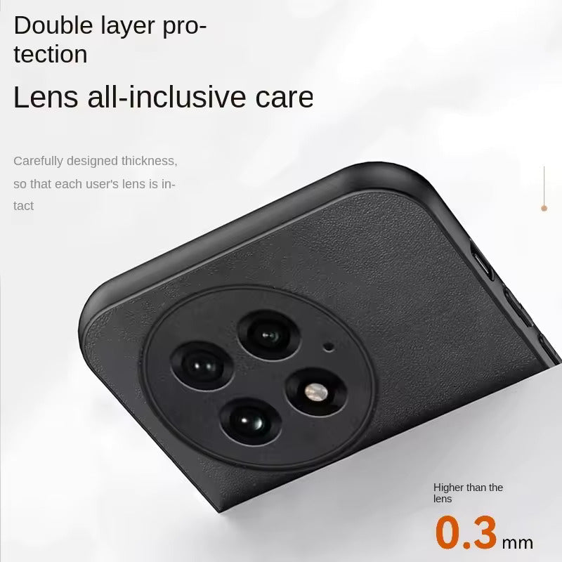 Sheepskin Leather Shockproof Case - OnePlus
