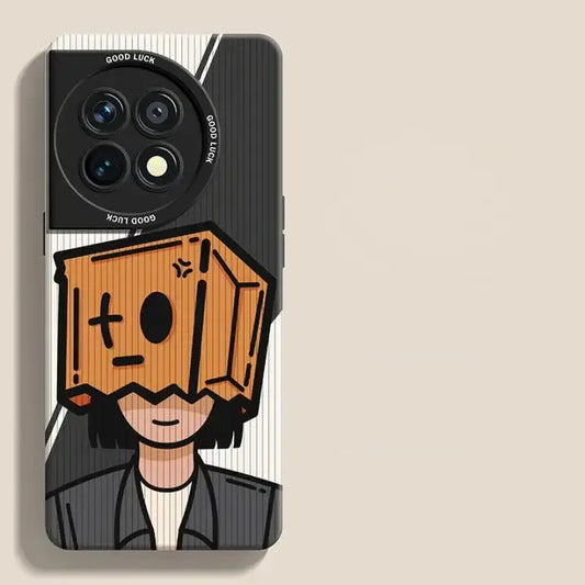 Cartoon Charm Soft Silicone Case - OnePlus