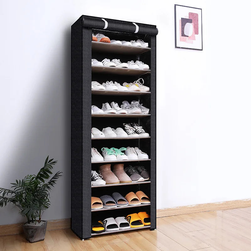 Shoe Rack Organizer Dustproof Shoe Cabinet