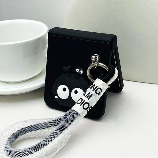 Quirky Eyes Flip Grip Phone Case - Samsung