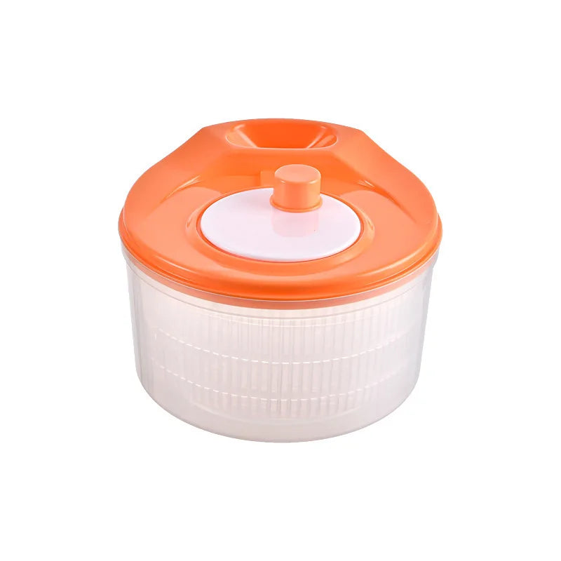 1007GG New Vegetables Dryer Salad Spinner Fruits Basket Vegetables Washer Dryer Fruit Drainer Lettuce Spinner Colander Kitchen Gadgets