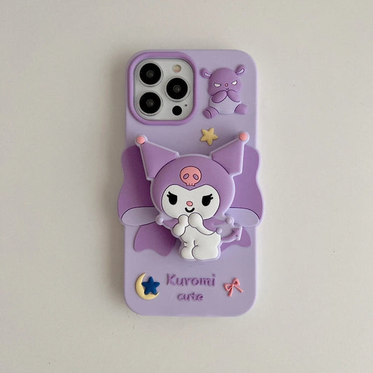 Vibrant Kuromi Character Case