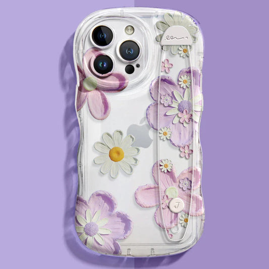 Bloom Strap Transparent Phone Case