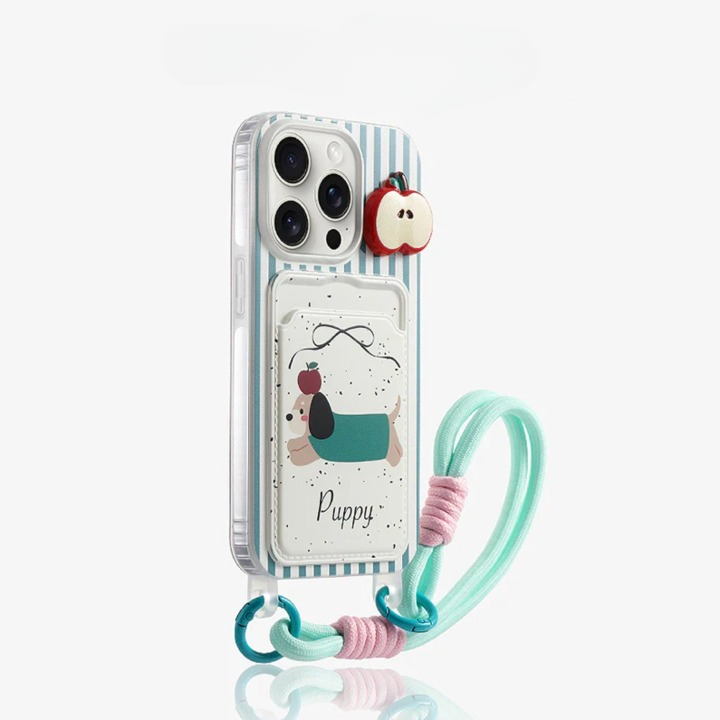 Whimsy Cartoon Card Holder Case