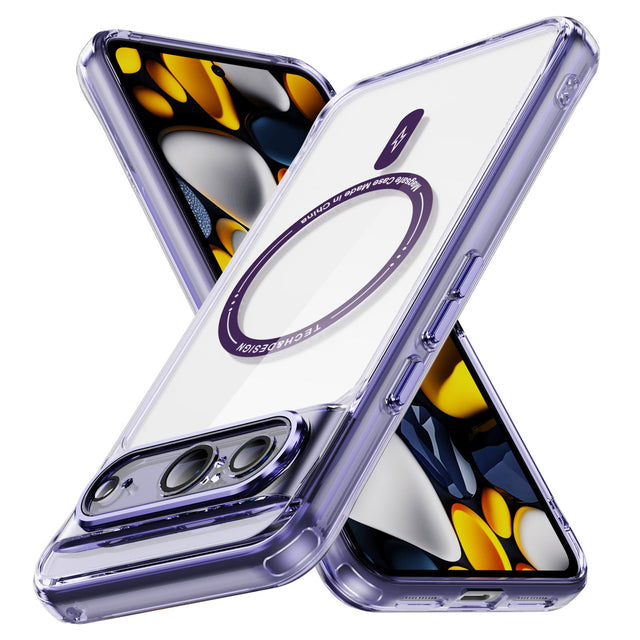 Sheer Transparent Corner Airbag Magsafe Case - Google