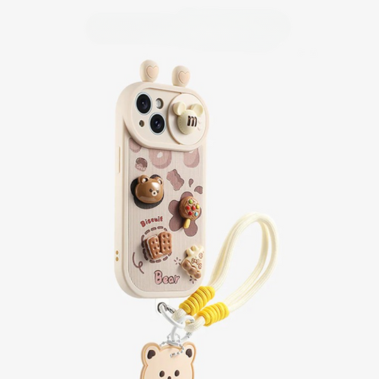 Cartoon Lanyard Phone Case