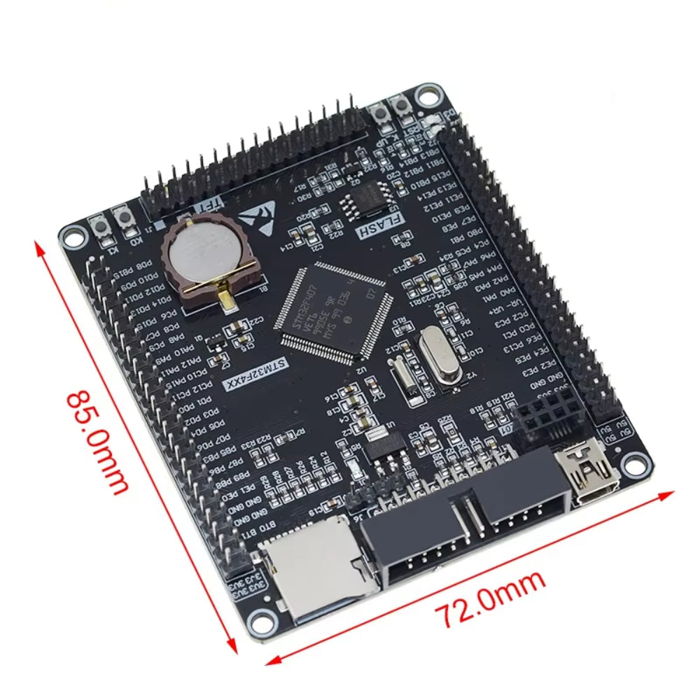 STM32F407VET6 Arm Cortex-M4 core with DSP and FPU