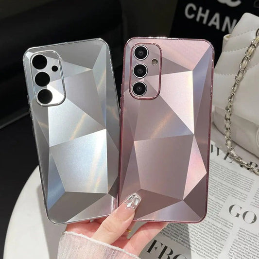 Electro Dazzle Diamond Pattern Phone Case - Samsung