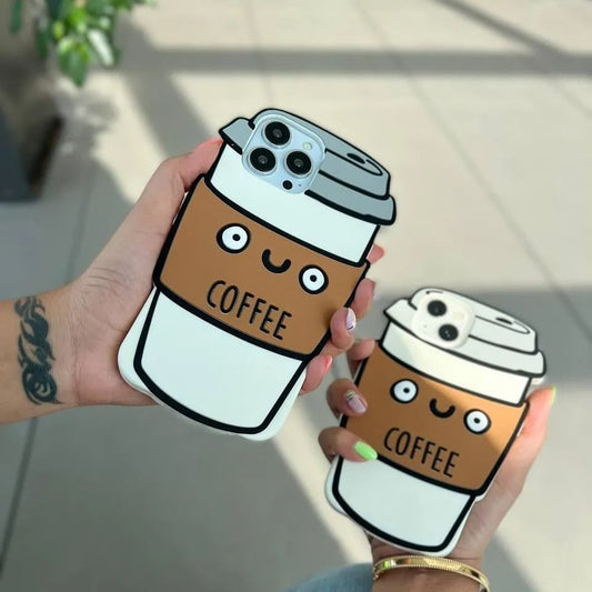 Realistic 3D Coffee Mug Case