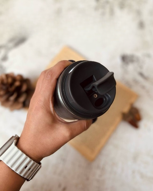 Stylish Leather Insulated Stainless Hydrator Tumbler