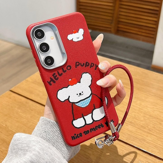 Sweet Happy Hello Pup Case - Samsung