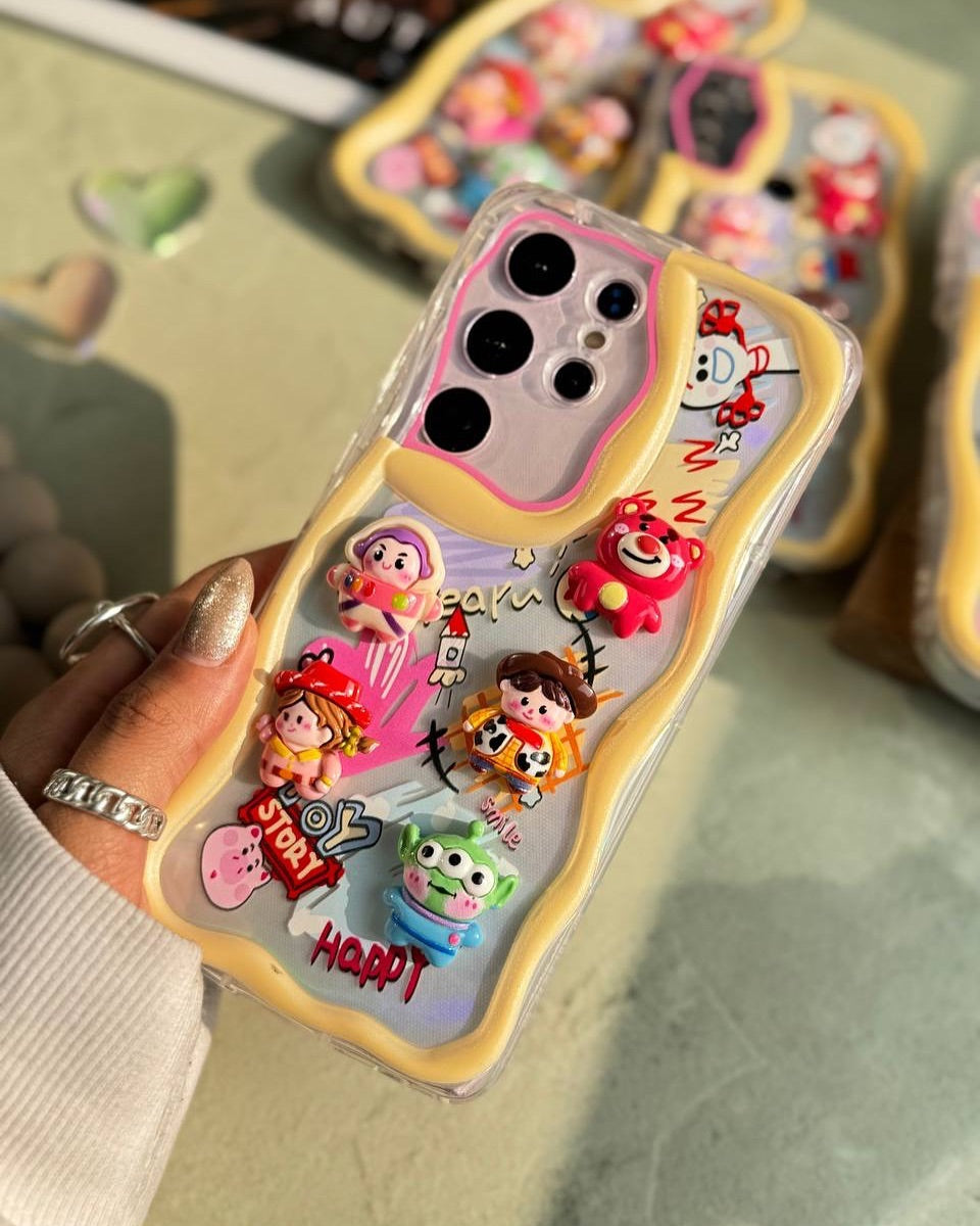 CutePop Cartoon Charm Case - Samsung