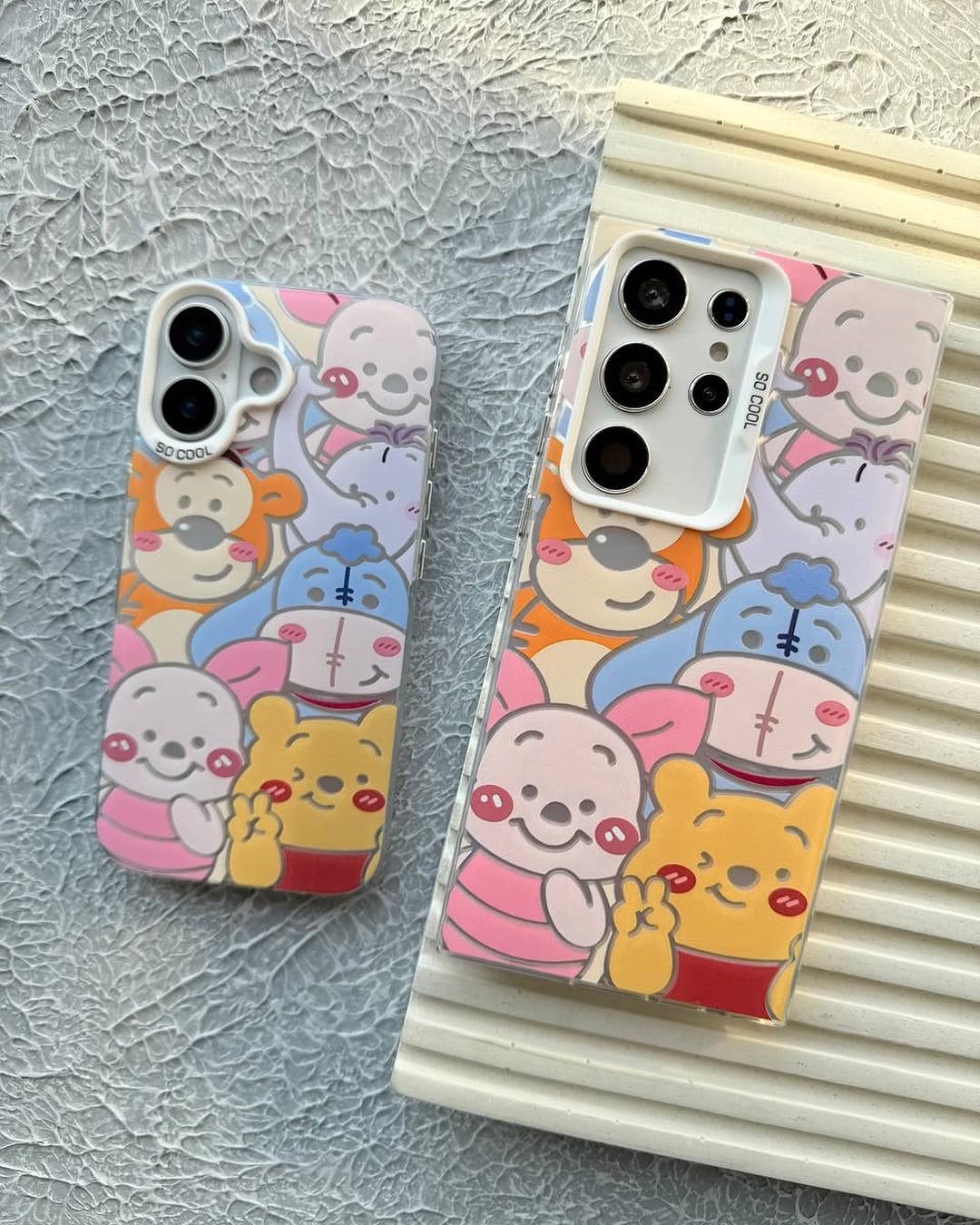 Pastel Winnie the Pooh Phone Case - Samsung