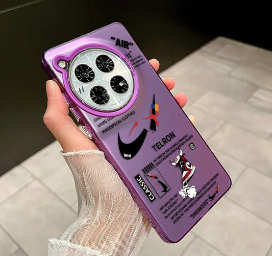 Streetwear-Style Graphic Clear Back Case - OnePlus