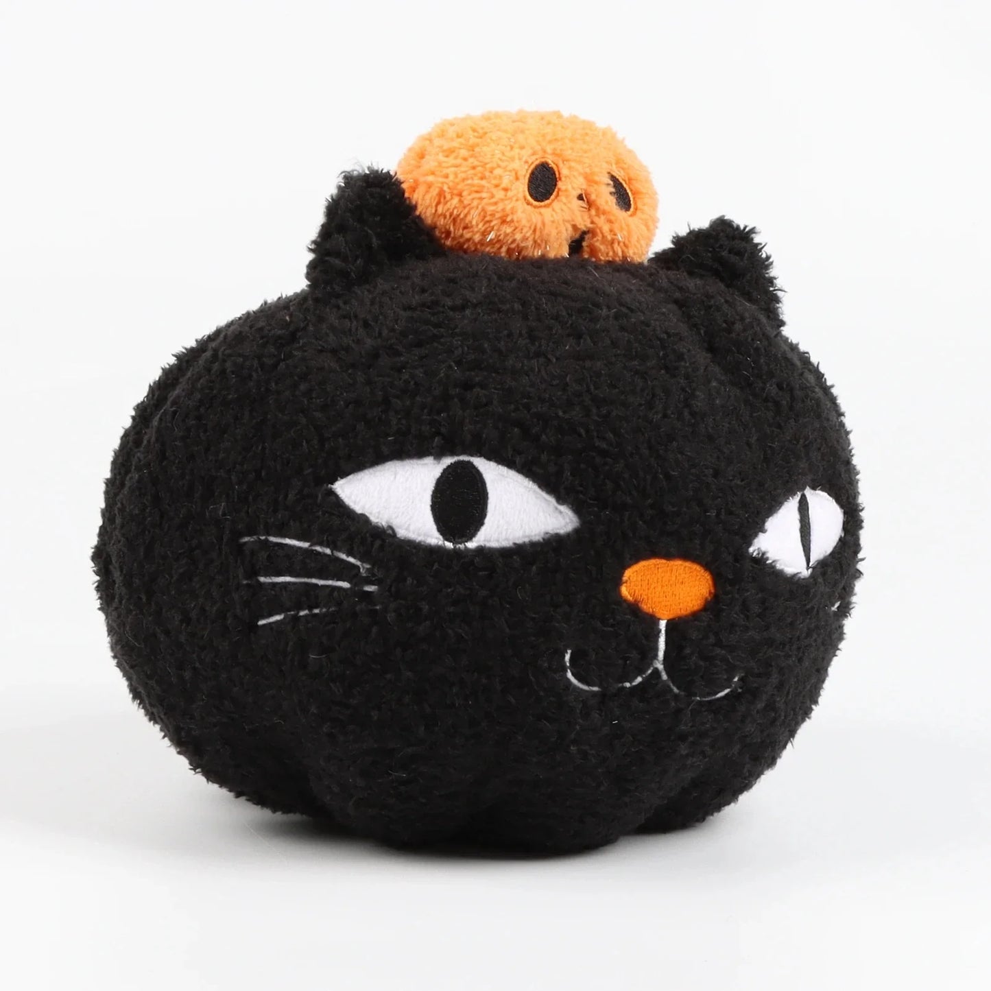 2808TA 3size Halloween Pumpkin Cat Plush Toy Funny Toy Dolls Boys and Girls Companion Toys Christmas Birthday Gifts