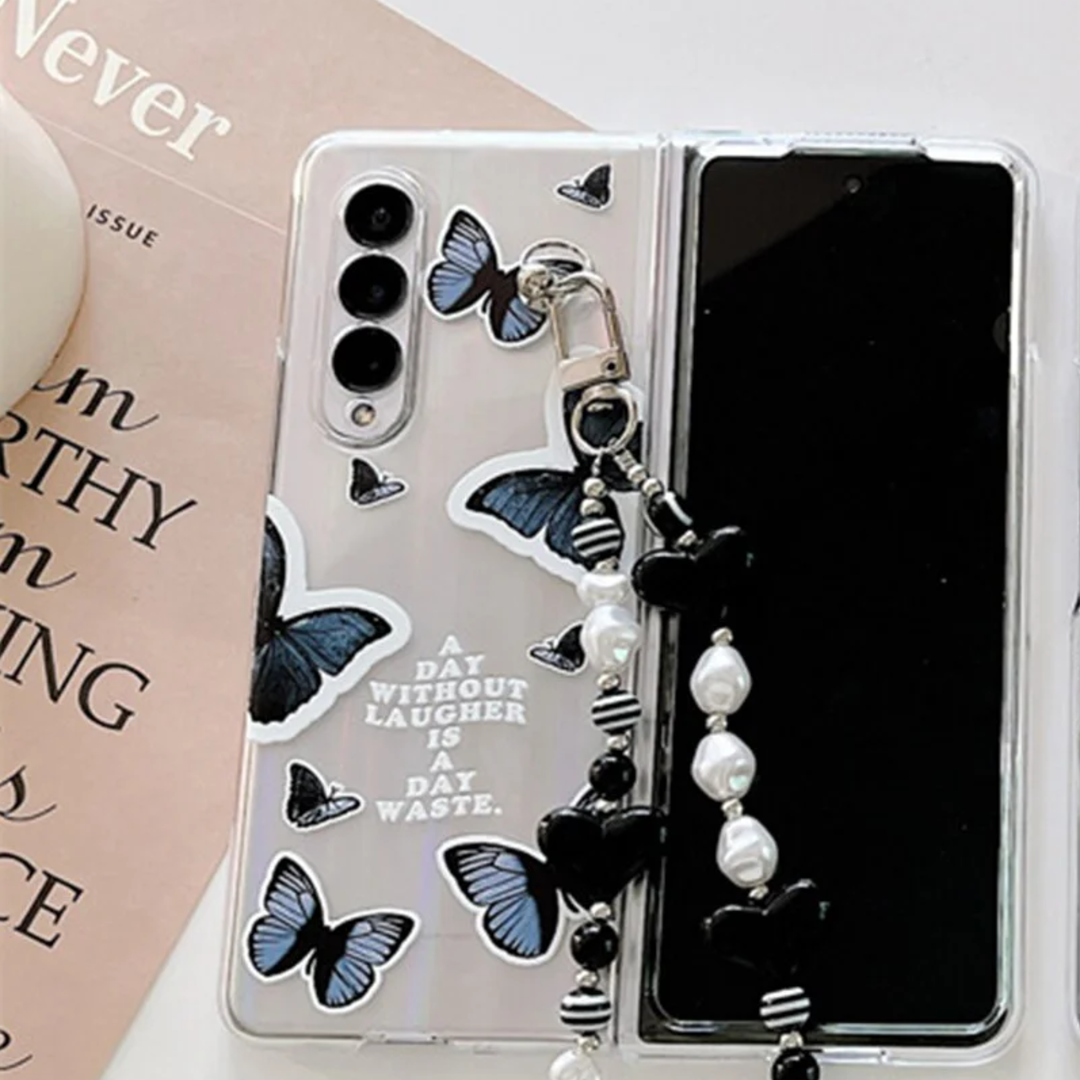 Gradient Butterfly Charm Case - Samsung