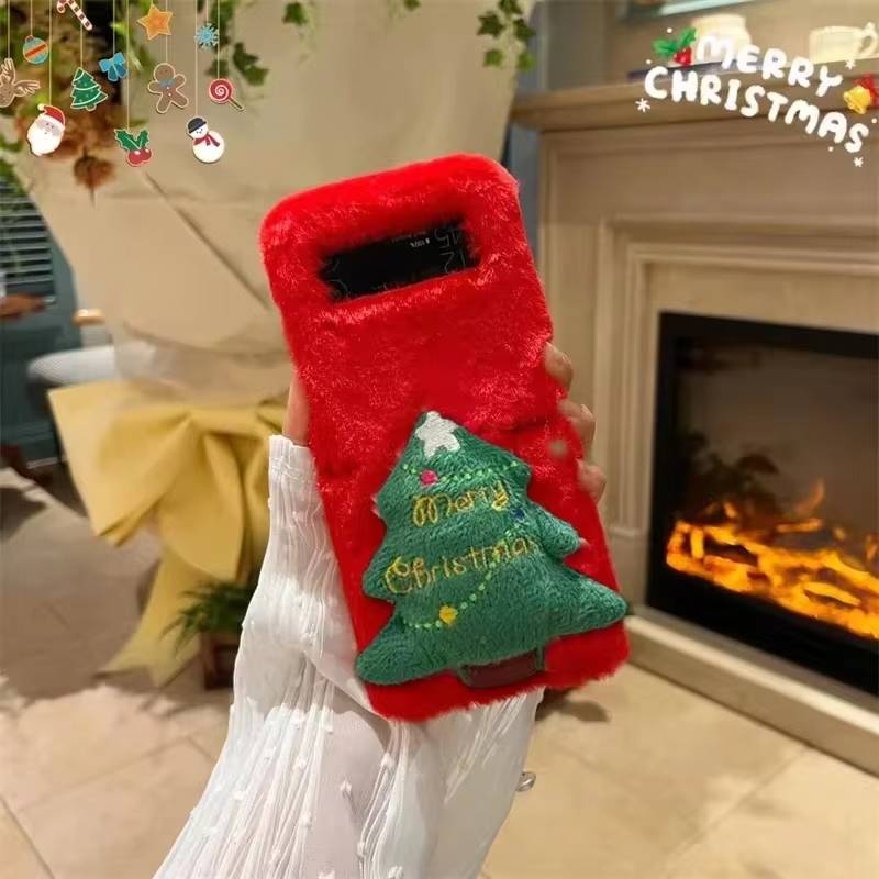 Cute Christmas Tree Decoration Case - Samsung