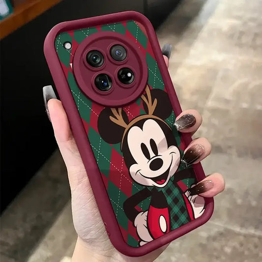 Cute Christmas Mickey Soft Case - OnePlus