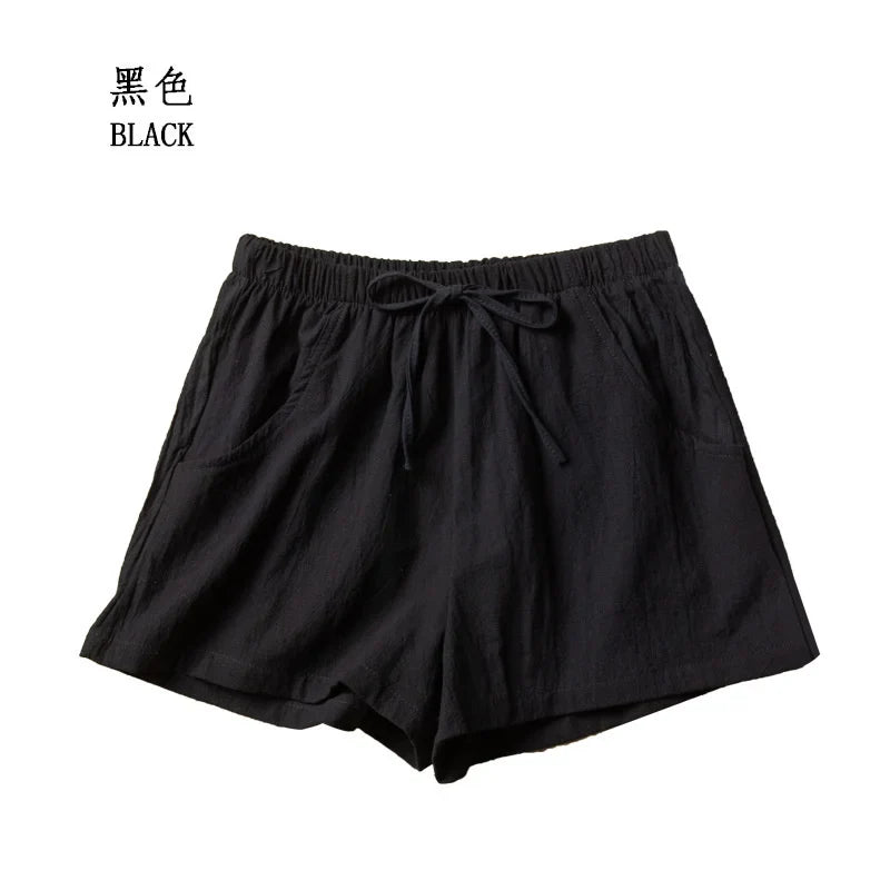 Women Gym Workout Shorts Cotton