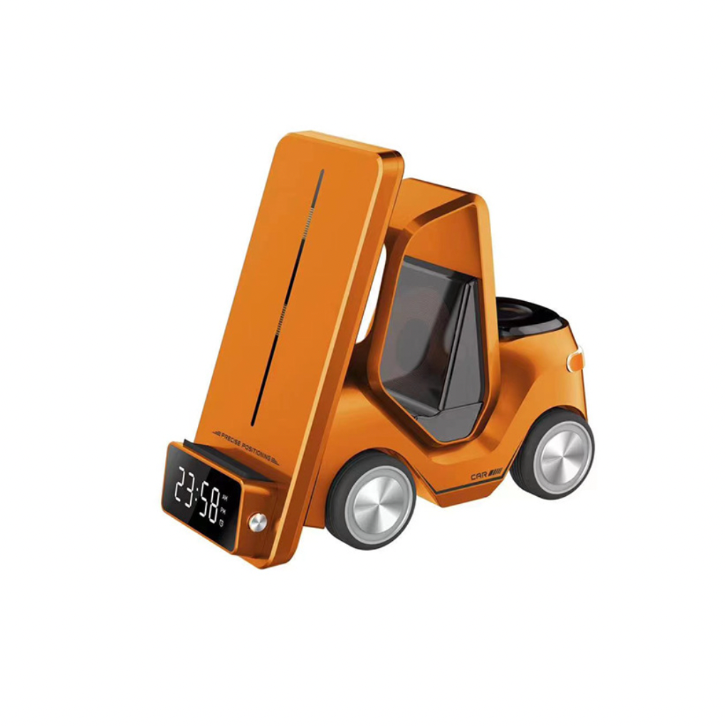 Nexus™ 3-in-1 Wireless Charger Dock Station with Clock