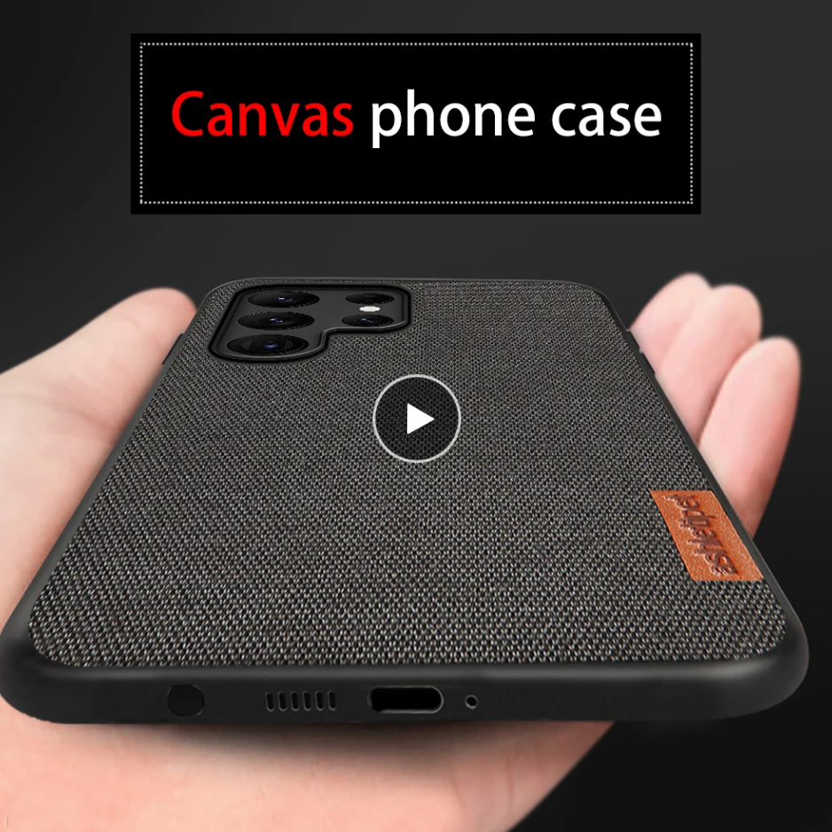 Zenith Premium Canvas Cloth Case for Samsung