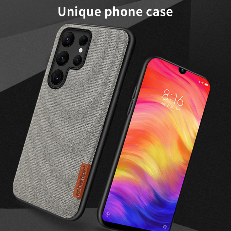 Zenith Premium Canvas Cloth Case for Samsung