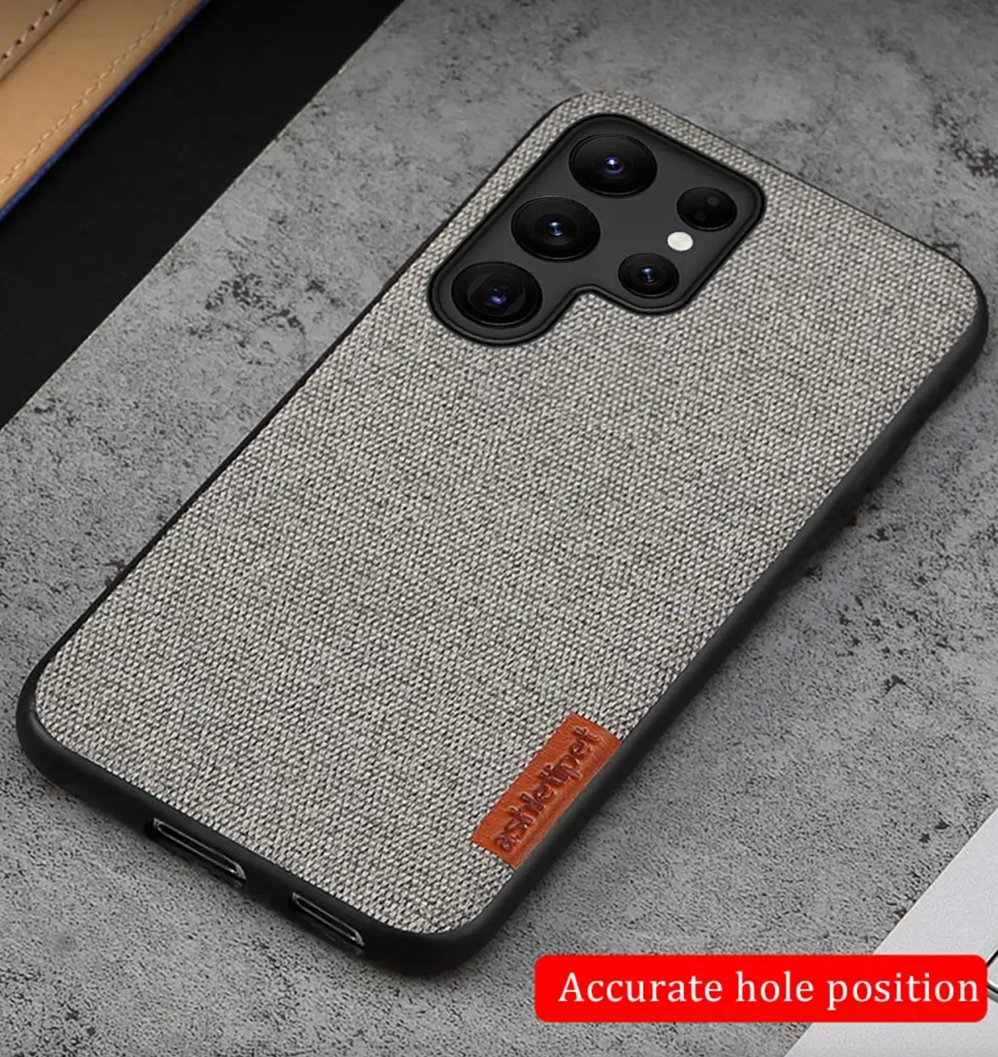 Zenith Premium Canvas Cloth Case for Samsung