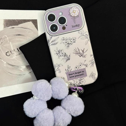 Lavender Floral Delight Phone Case