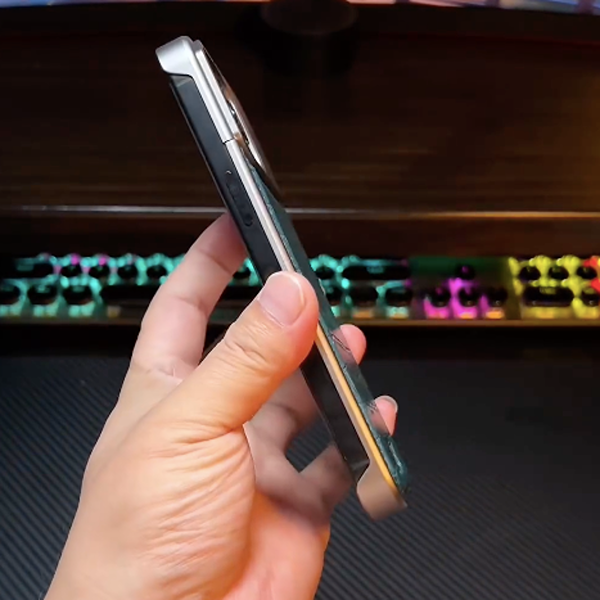 Premium Leather Fragment Magnetic Case - iPhone