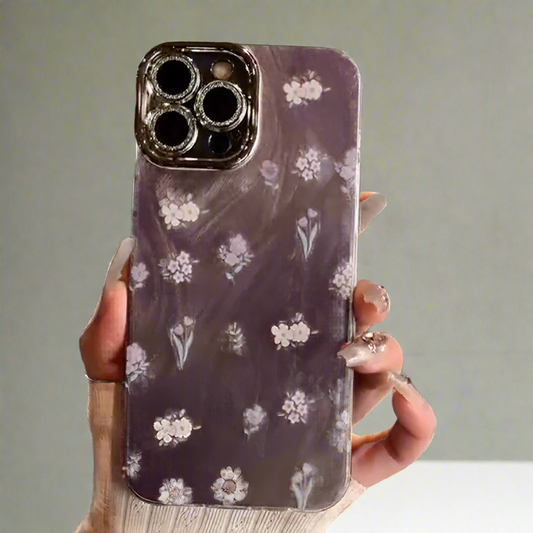 Elegant Floral Glow Phone Case