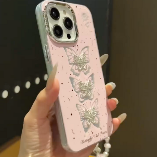 Gilded Glow Butterfly Case