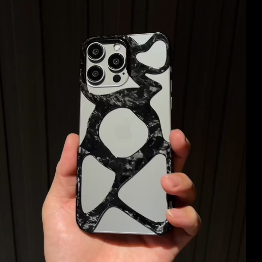Luxurious Hollow Carbon Fiber Case - iPhone