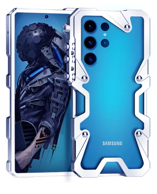 Armor Screw Metal Aluminum Shockproof Case-Samsung