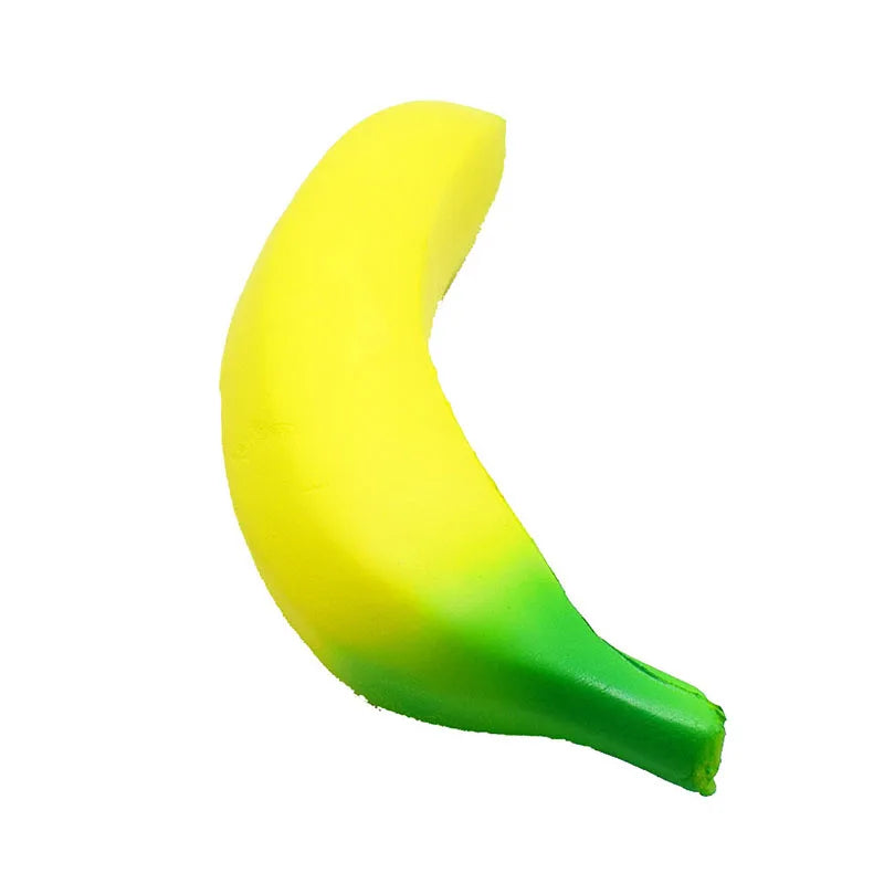 2407TA Anti-stress Squishy Banana Toys Slow Rising Jumbo Squishy Fruit Squeeze Toy Funny Stress Reliever Reduce Pressure Prop
